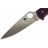 Ніж Spyderco Endura 4 Flat Ground Purple (C10FPPR)