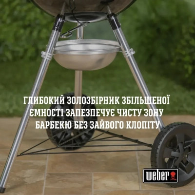 Гриль-барбекю Weber Original Kettle E-5710 57 см Black (14101004)