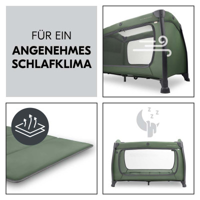 Дитячий манеж Hauck Play N Relax Dark Green (60015-3)