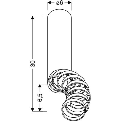Світильник точковий Candellux 2282756 TUBA (2282756)
