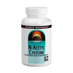 Амінокислота Source Naturals NAC (N-Ацетил-L-Цистеин) 600мг, 60 таблеток (SN0850)
