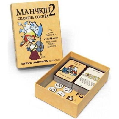 Настільна гра Третя Планета Манчкін 2. Скажена Сокира (Munchkin 2: Unnatural axe) українська (10504)