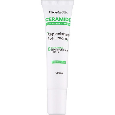 Крем для шкіри навколо очей Face Facts Ceramide Replenishing Eye Cream Відновлювальний з керамідами 15 мл (5031413928600)