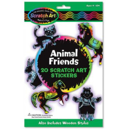 Розвиваюча іграшка Melissa&amp;Doug Наклейки-царапки Животные (MD5827)