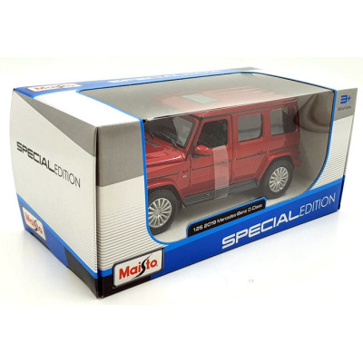 Машина Maisto 2019 Mercedes Benz G-Class AMG SUV червоний 1:24 (31531 red)