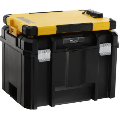 Ящик для інструментів DeWALT планшет з органайзером TSTAK 413х285х35 мм, формат А4 (DWST82732-1)