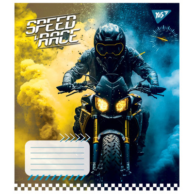Зошит Yes Speed race А5 36 аркушів лінія (767354)
