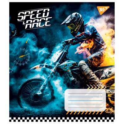 Зошит Yes Speed race А5 36 аркушів лінія (767354)
