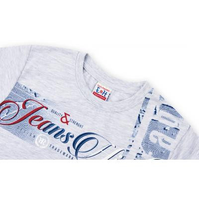 Футболка дитяча Breeze &quot;Jeans High&quot; (8757-116B-gray)