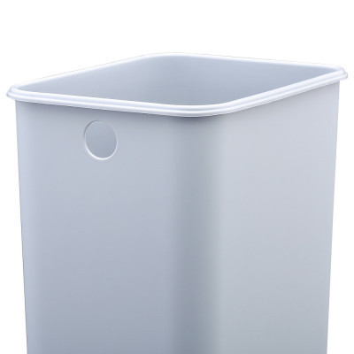 Контейнер для сміття JAH для сортування з педаллю і вн. відром срібн. металік 10+10 л (7025)