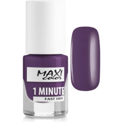 Лак для нігтів Maxi Color 1 Minute Fast Dry 030 (4823082004393)