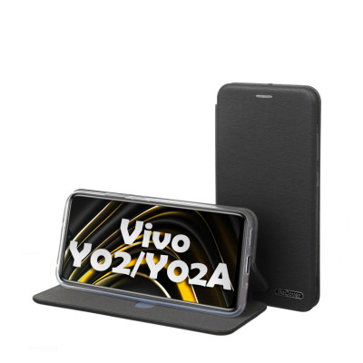 Чохол до мобільного телефона BeCover Exclusive Vivo Y02/Y02A Black (709077)
