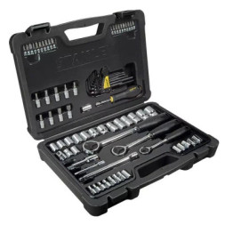 Набір інструментів Stanley Maxi-Drive торцевих 1/4&quot;, 3/8&quot;, 1/2&quot;, 80 предм. (STHT0-73930)
