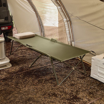 Розкладачка Naturehike CNH22JU033, сталь, зелений (6975641888543)