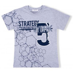 Футболка дитяча Breeze &quot;STRATEGY&quot; (10152-134B-gray)