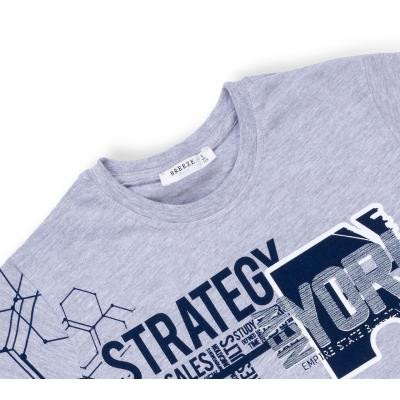 Футболка дитяча Breeze &quot;STRATEGY&quot; (10152-134B-gray)