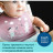 Слинявчик Canpol babies Bonjour Paris силіконовий з кишенькою беж (74/027_bei)