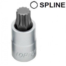 Головка торцева Toptul SPLINE M8 L55мм 1/2&quot; (BCHA1608)