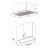 Витяжка кухонна Borgio BBI (TR) 5840 black glass MU 850 (РН016564)