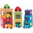 Розвиваюча іграшка Melissa&amp;Doug Набір блоків Автомобілі і гаражі (MD12435)