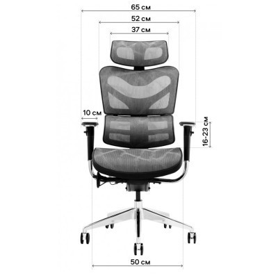 Офісне крісло GT Racer X-702 Gray (X-702 Gray (W-70))