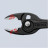 Ключ KNIPEX універсальний для зірваних болтів 20мм (82 01 200)