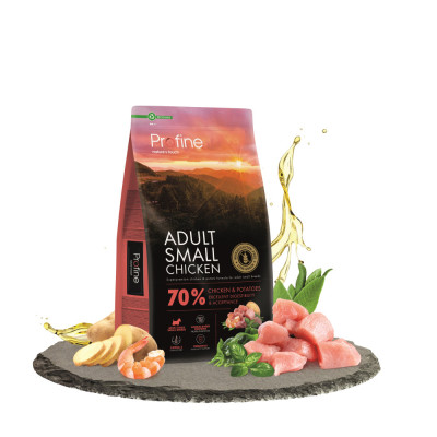 Сухий корм для собак Profine Small Chicken and Potatoes для дорослих собак дрібних порід 7 кг (8595602569984)