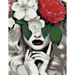 Картина по номерам Rosa Start Flower Queen 35х45 см (4823098526230)