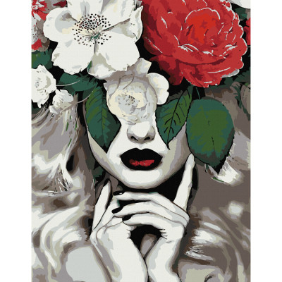 Картина по номерам Rosa Start Flower Queen 35х45 см (4823098526230)