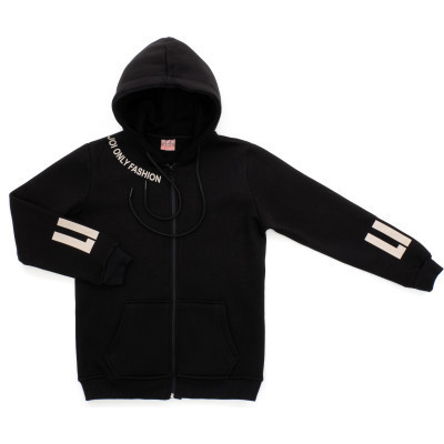 Спортивний костюм дитячий Joi флісовий (H-308-158G-black)