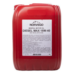 Моторна олива NORVEGO DIESEL MAX 15W40 20л