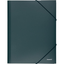 Папка на резинках Axent A4 500 мкм green (1508-05-A)