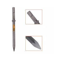 Зубило DeWALT з хвостовиком шестигранник 30мм, пікоподібне, 410мм. (DT6808)