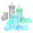 Набір для годування новонароджених Twistshake Value Pack Blue із трьох антиколікових пляшечок 260 мл (78844)