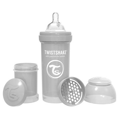 Набір для годування новонароджених Twistshake Value Pack Blue із трьох антиколікових пляшечок 260 мл (78844)