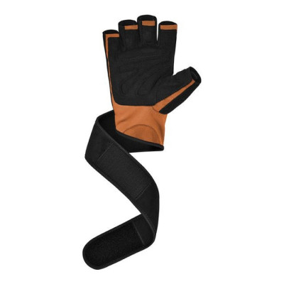Рукавички для фітнесу RDX Micro Tan/Black Plus XL (WGM-L4TN-XL+)