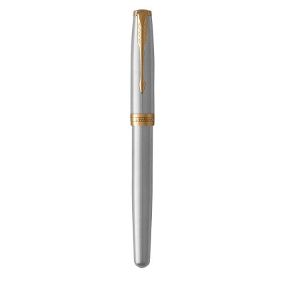 Ручка пір&#039;яна Parker SONNET 17 Stainless Steel GT  FP F (84 111)