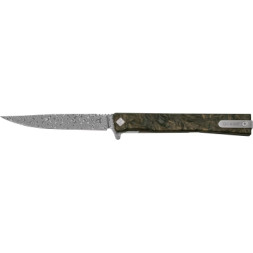 Ніж Ocaso Solstice Fat Carbon Gold Damascus (10IFG)