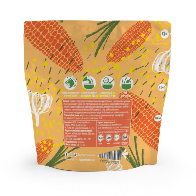 Їжа швидкого приготування Food Mission Каша кукурудзяна з пармезаном 100 г (fm.30351)