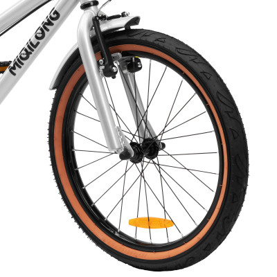 Дитячий велосипед Miqilong ST 20&quot; срібний (RBB-ST20-SILVER)