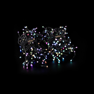 Гірлянда Twinkly Smart LED Cluster RGB, 400, BT+WiFi, Gen II, IP44 кабель чо (TWC400STP-BEU)