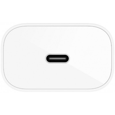 Зарядний пристрій Belkin Home Charger 25W Power PD PPS USB-C, white (WCA004VFWH)
