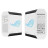 Точка доступу Wi-Fi ASUS GT6 White 2pk (90IG07F0-MU9A40)