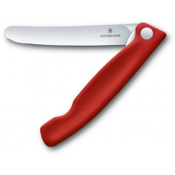 Кухонний ніж Victorinox SwissClassic Foldable Paring 11 см Red (6.7801.FB)