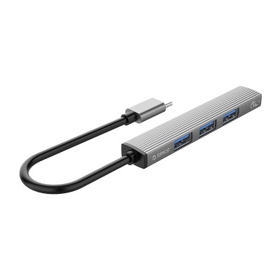 Концентратор Orico Type-C to USB3.0, 3xUSB2.0 (AH-13-GY-BP) (CA913534)