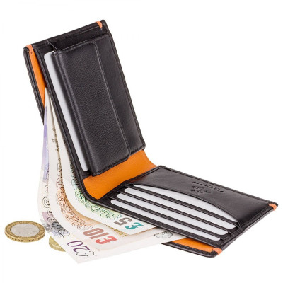 Гаманець Visconti AP62 Montreux Black Orange (AP62 BLK/ORG)