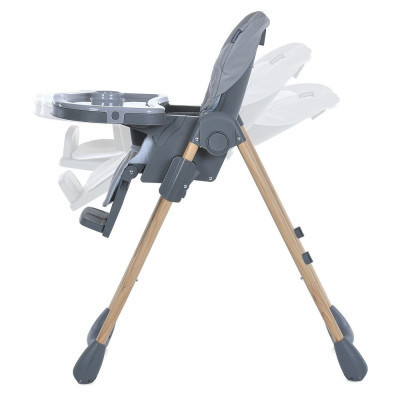 Стілець для годування El Camino ME 1115-W CRAFT gray (ME 1115-W gray)