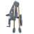 Стілець для годування El Camino ME 1115-W CRAFT gray (ME 1115-W gray)