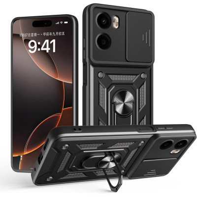 Чохол до мобільного телефона BeCover Military Motorola Moto G05 / E15 Black (713527)