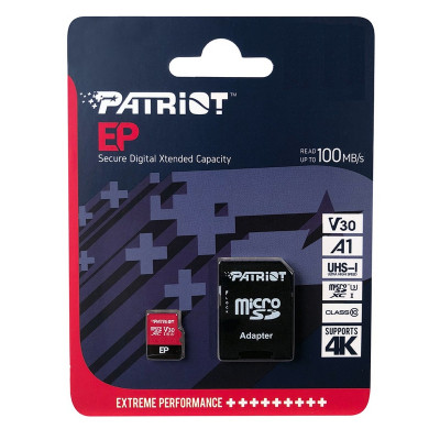 Карта пам&#039;яті Patriot 1TB microSD class 10 UHS-I U3 (PEF1TBEP31MCX)